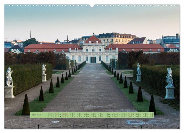 Produktbild: Wien f&uuml;r Liebhaber und Interessierte (hochwertiger Premium Wandkalender 2026 DIN A2 quer), Kunstdruck in Hochglanz