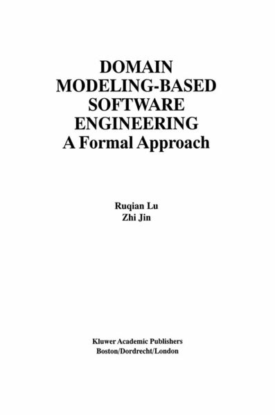 Produktbild: Domain Modeling-Based Software Engineering