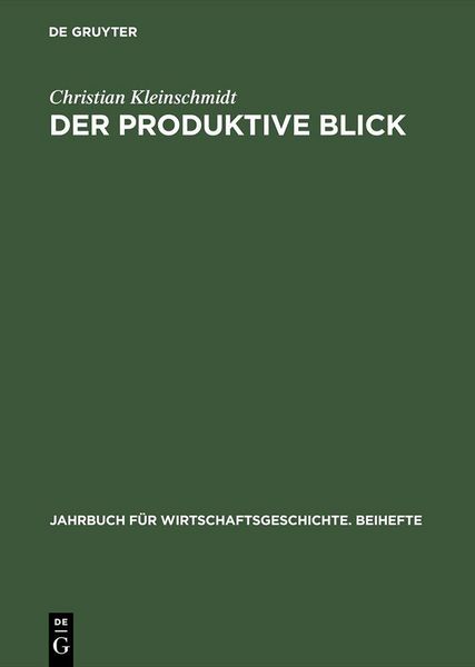 Produktbild: Der produktive Blick