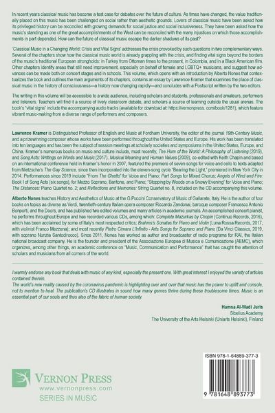 Produktbild: Classical Music in a Changing World