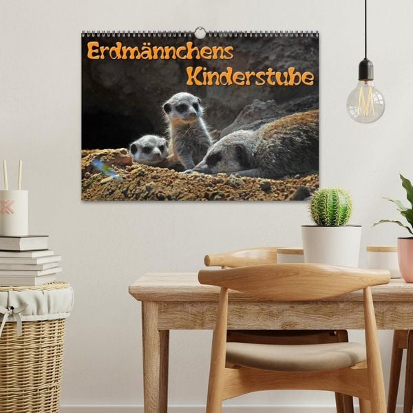 Produktbild: Erdm&auml;nnchens Kinderstube (Wandkalender 2026 DIN A3 quer), CALVENDO Monatskalender