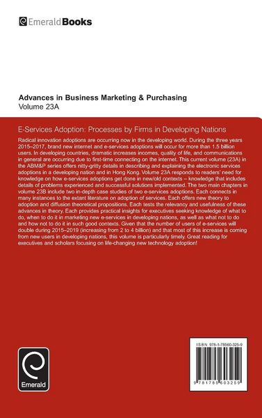 Produktbild: E-Services Adoption