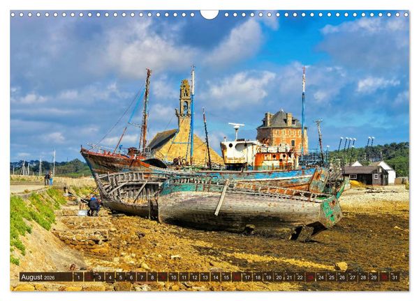 Produktbild: Crozon - Faszinierende Halbinsel im Westen der Bretagne (Wandkalender 2026 DIN A3 quer), CALVENDO Monatskalender