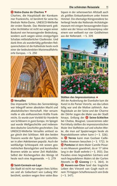 Produktbild: TRESCHER Reisef&uuml;hrer &Icirc;le de France