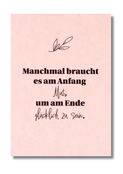 Produktbild: KEITCARDS Postkarten Selflove, Achtsamkeit Gru&szlig;karten im Set, 6 Karten