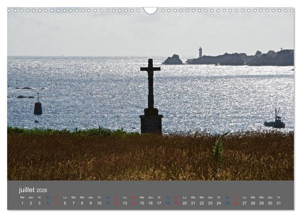 Produktbild: COULEURS d'OUESSANT (Calendrier mural 2026 DIN A3 vertical), CALVENDO calendrier mensuel