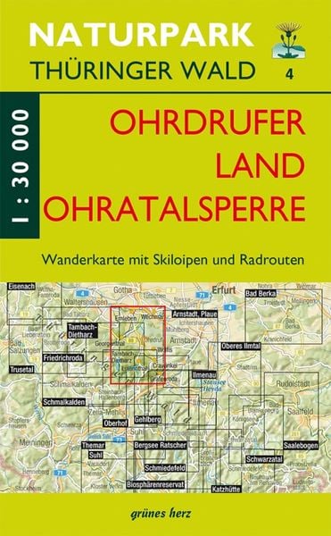 Produktbild: Wanderkarte 4 Ohrdrufer Land Ohratalsperre