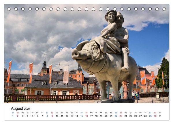 Produktbild: Schwetzingen - Ansichtssache (Tischkalender 2026 DIN A5 quer), CALVENDO Monatskalender