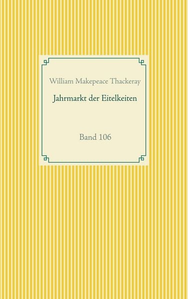 Produktbild: Jahrmarkt der Eitelkeiten