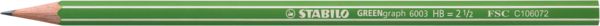 Produktbild: STABILO Bleistift GREENgraph oGummi gr