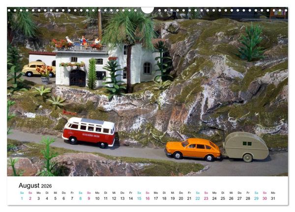 Produktbild: Bella Italia im Modell (Wandkalender 2026 DIN A3 quer), CALVENDO Monatskalender