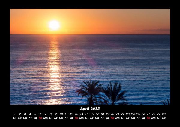Produktbild: Sonnenunterg&auml;nge 2025 Fotokalender DIN A3