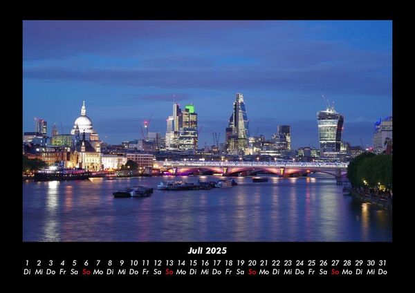 Produktbild: London 2025 Fotokalender DIN A3