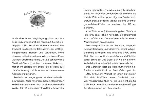 Produktbild: Die Waldponys (Band 2) &ndash; Vier Hufe retten den Schulausflug