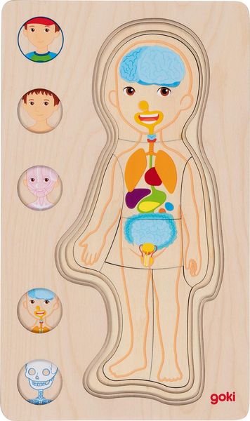 Produktbild: Schichtenpuzzle Junge