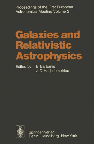 Produktbild: Galaxies and Relativistic Astrophysics
