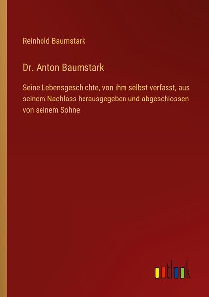 Produktbild: Dr. Anton Baumstark