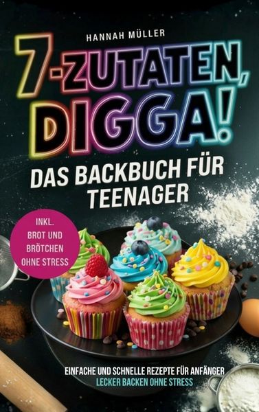 Produktbild: 7 Zutaten Digga! Das Backbuch f&uuml;r Teenager