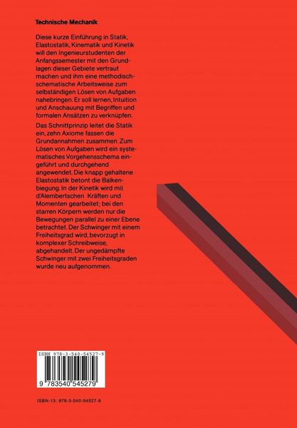 Produktbild: Technische Mechanik