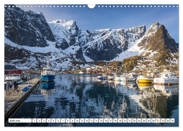 Produktbild: Licht des Nordens - LOFOTEN (Wandkalender 2026 DIN A3 quer), CALVENDO Monatskalender