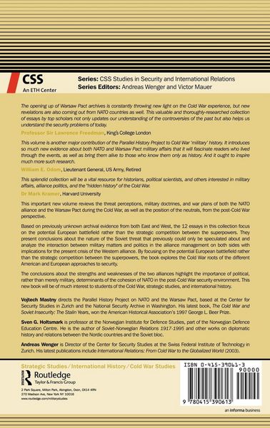 Produktbild: War Plans and Alliances in the Cold War