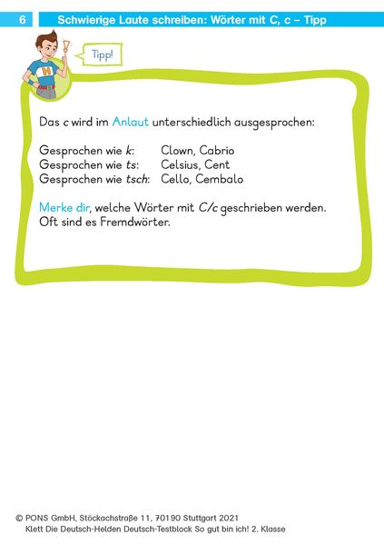 Produktbild: Deutsch-Testblock So gut bin ich! 2. Klasse