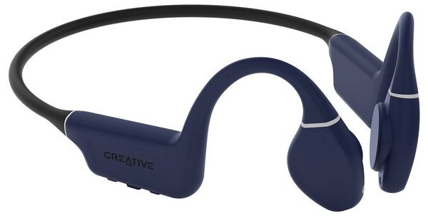 Produktbild: CREATIVE Outlier Free Pro+, Knochenschall, Bluetooth 5.3, IPX8, AAC, schwarz
