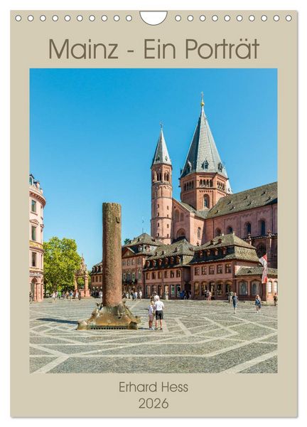 Produktbild: Mainz - Ein Portr&auml;t (Wandkalender 2026 DIN A4 hoch), CALVENDO Monatskalender