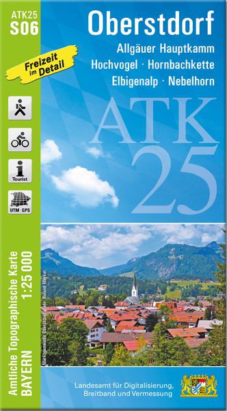 Oberstdorf 1:25 000, Sonstige von , Landesamt für Digitalisierung, Breitband und Vermessung, Bayern, 978-3-89933-901-7