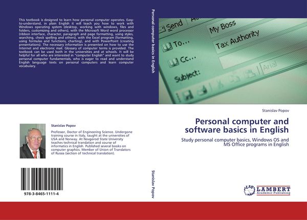 Produktbild: Personal computer and software basics in English