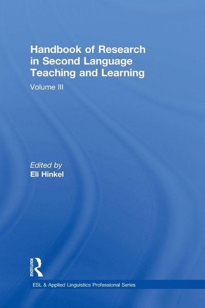 Produktbild: Handbook of Research in Second Language Teaching and Learning