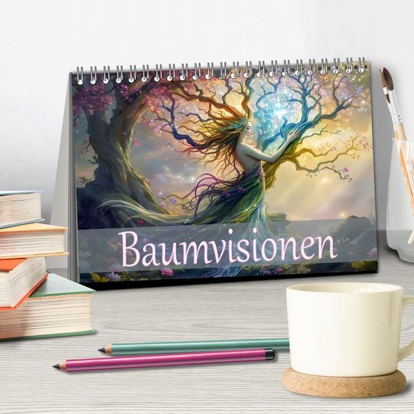 Produktbild: Baumvisionen (Tischkalender 2026 DIN A5 quer), CALVENDO Monatskalender