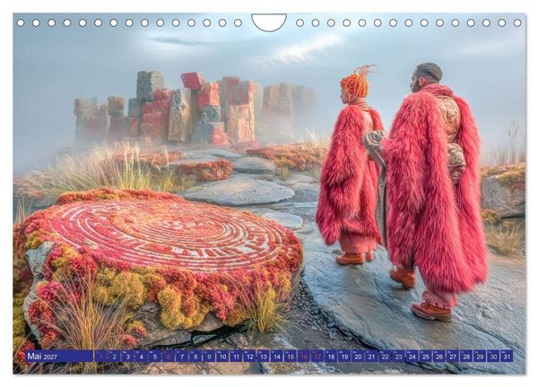 Produktbild: Mystische Kraftorte - Fantasiewerke (Wandkalender 2027 DIN A4 quer), CALVENDO Monatskalender