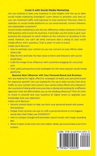 Produktbild: Crushing It with Social Media Marketing and Personal Branding