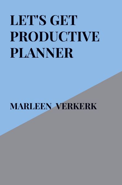 Produktbild: Let's Get Productive Planner