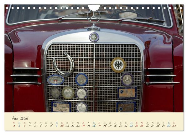 Produktbild: Klassiker mit Stern (Wandkalender 2026 DIN A4 quer), CALVENDO Monatskalender