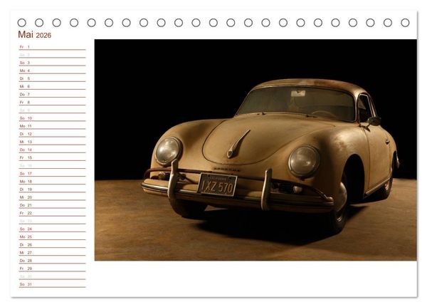 Produktbild: Classic 356 (Tischkalender 2026 DIN A5 quer), CALVENDO Monatskalender