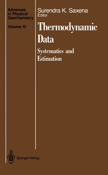 Produktbild: Thermodynamic Data