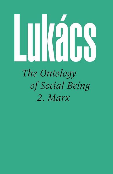 Produktbild: Ontology of Social Being, Volume 2 Marx