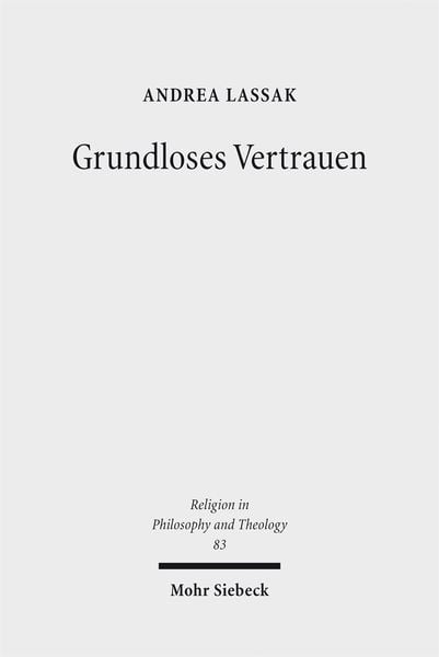 Produktbild: Grundloses Vertrauen