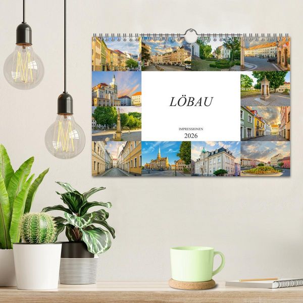 Produktbild: L&ouml;bau Impressionen (Wandkalender 2026 DIN A4 quer), CALVENDO Monatskalender