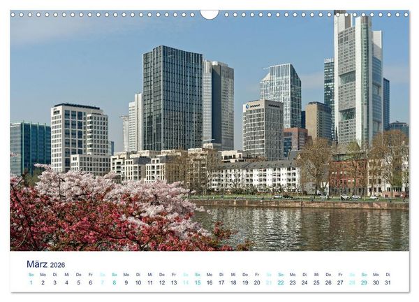 Produktbild: Fabelhaftes Frankfurt am Main (Wandkalender 2026 DIN A3 quer), CALVENDO Monatskalender