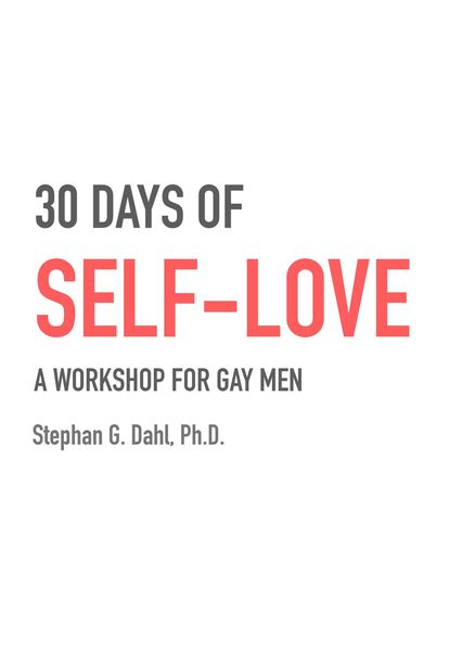 Produktbild: 30 Days of Self-Love - a workshop for gay men.