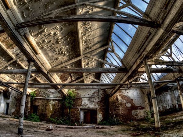 Produktbild: CALVENDO Puzzle Lost Place - Fabrik | 1000 Teile Lege-Gr&ouml;&szlig;e 64x48cm Foto-Puzzle f&uuml;r gl&uuml;ckliche Stunden