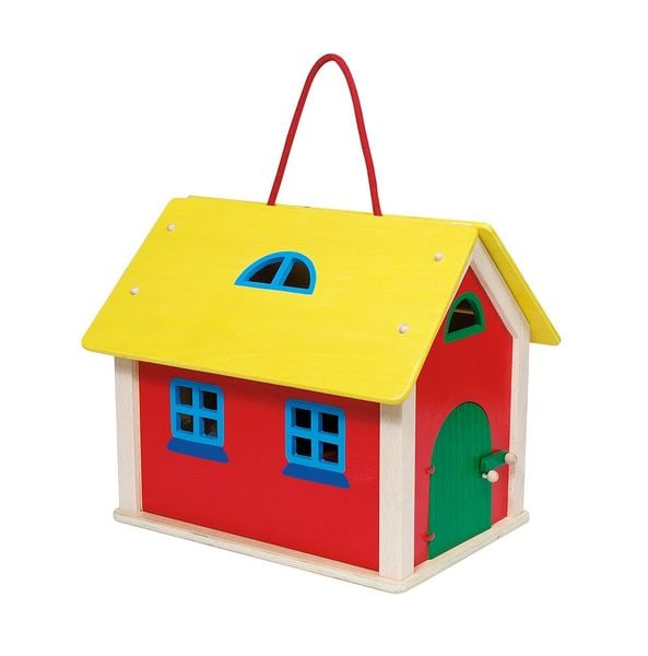 Goki Koffer Farmhaus mit Zubehör
