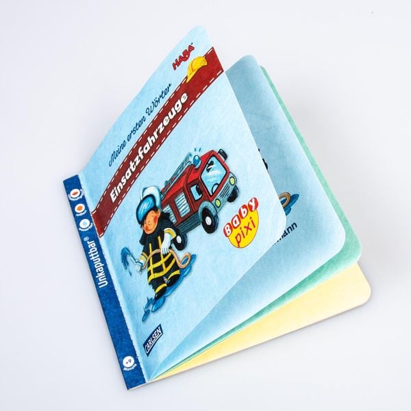 Produktbild: Baby Pixi (unkaputtbar) 95: HABA Erste Wörter: Einsatzfahrzeuge