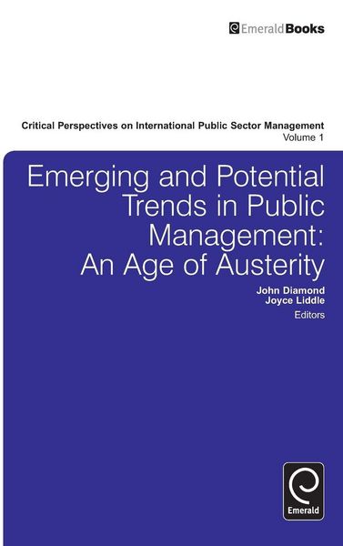 Produktbild: Emerging and Potential Trends in Public Management