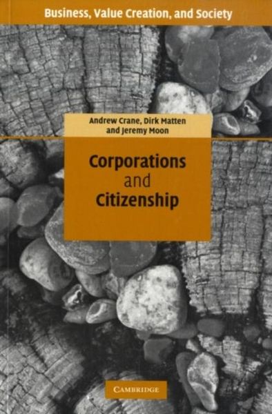 Produktbild: Corporations and Citizenship