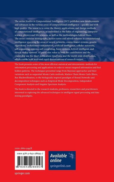Produktbild: Advances in Intelligent Signal Processing and Data Mining