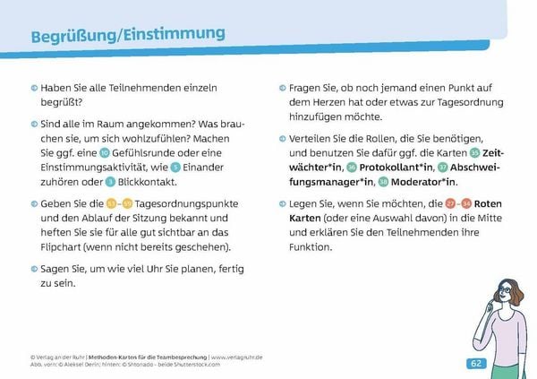 Produktbild: Methoden-Karten f&uuml;r die Teambesprechung